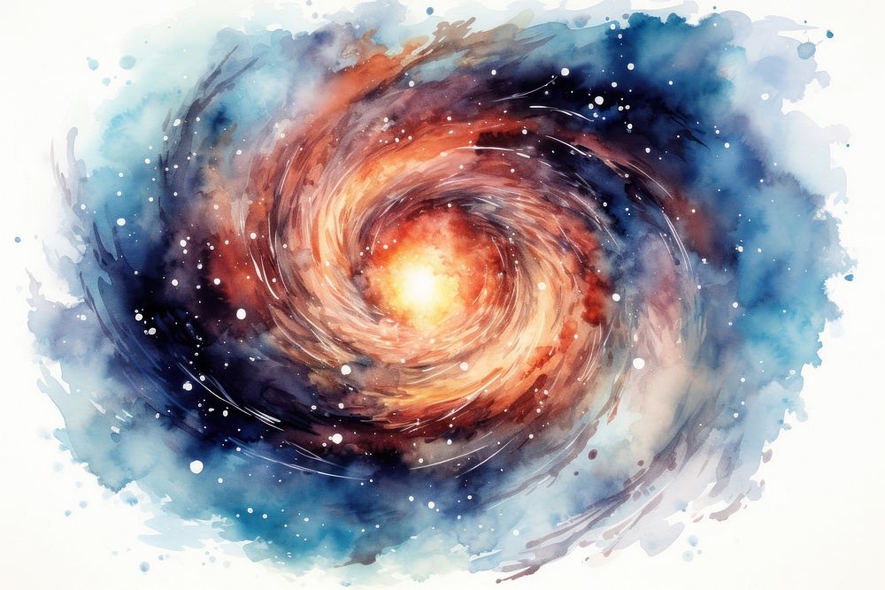 Astronomy universe pattern galaxy. AI generated Image by rawpixel.