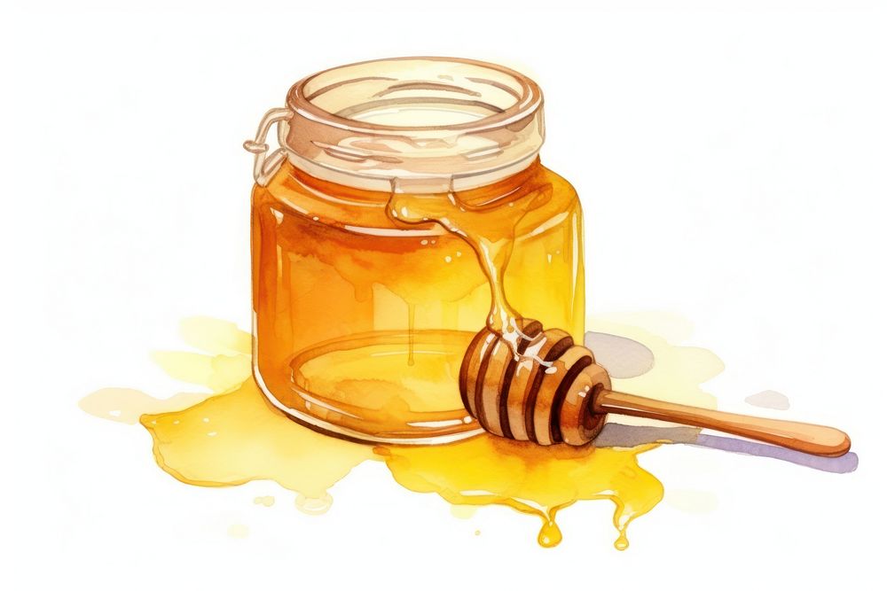 Honey container freshness honeycomb. AI generated Image by rawpixel.
