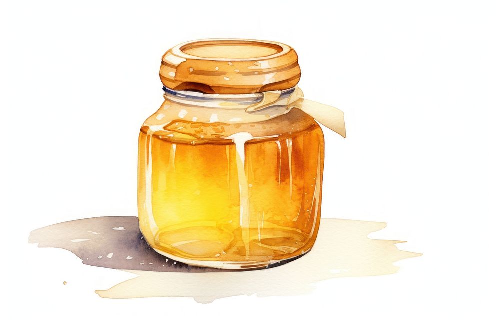 Jar honey container drinkware. AI generated Image by rawpixel.
