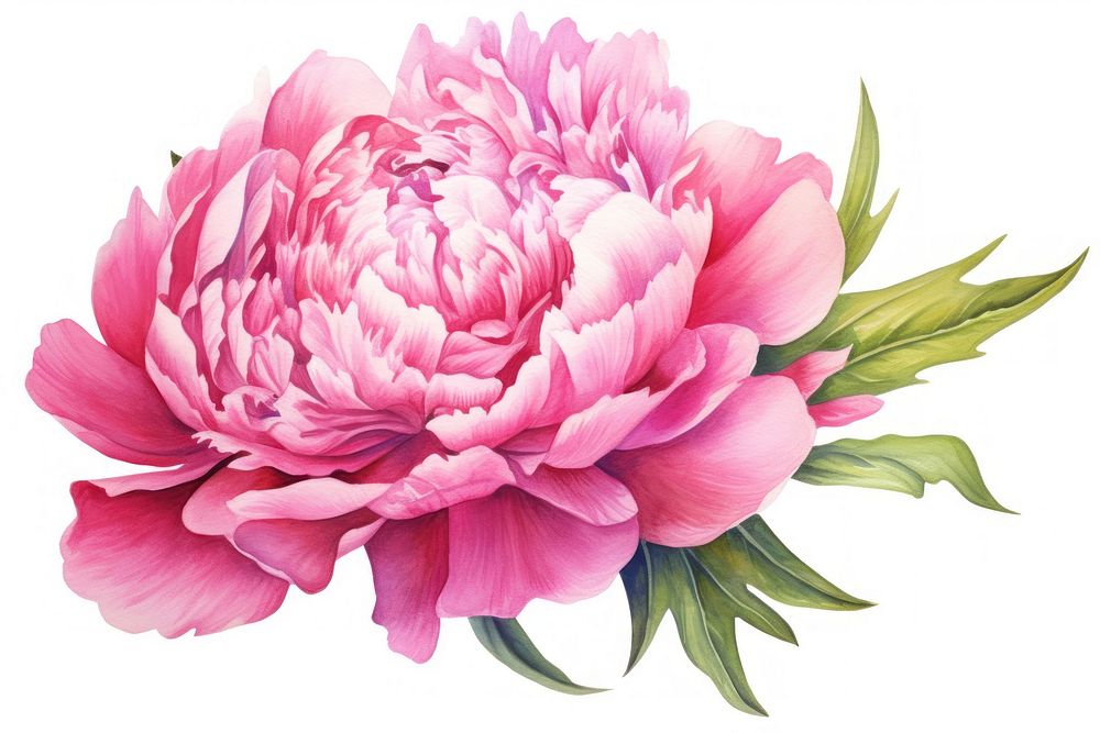 Flower dahlia plant peony. AI generated Image by rawpixel.