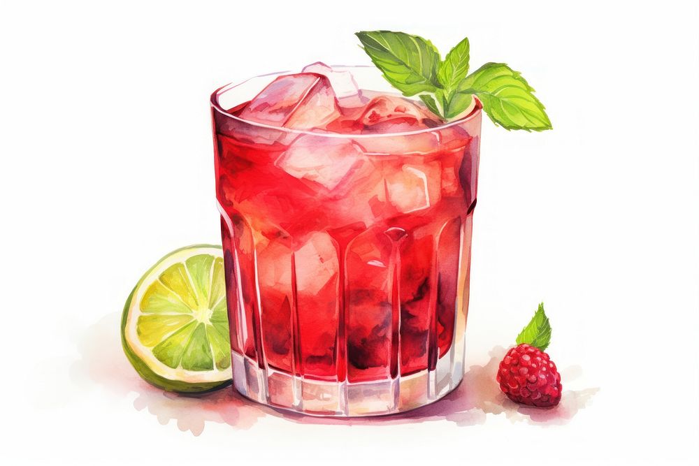 Cocktail mojito fruit drink. 