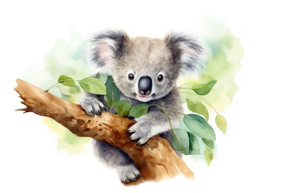 Animal koala wildlife mammal. 