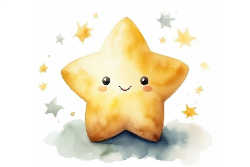 Star confectionery astronomy starfish. AI generated Image by rawpixel.