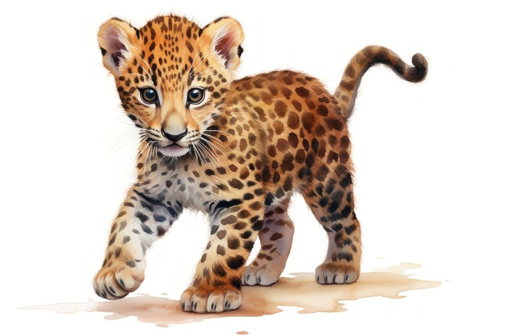 Wildlife leopard cheetah animal. AI generated Image by rawpixel.