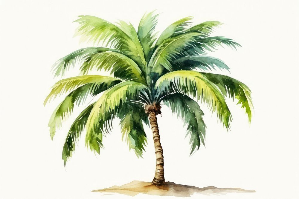 Plant tree arecaceae tropics. AI generated Image by rawpixel.