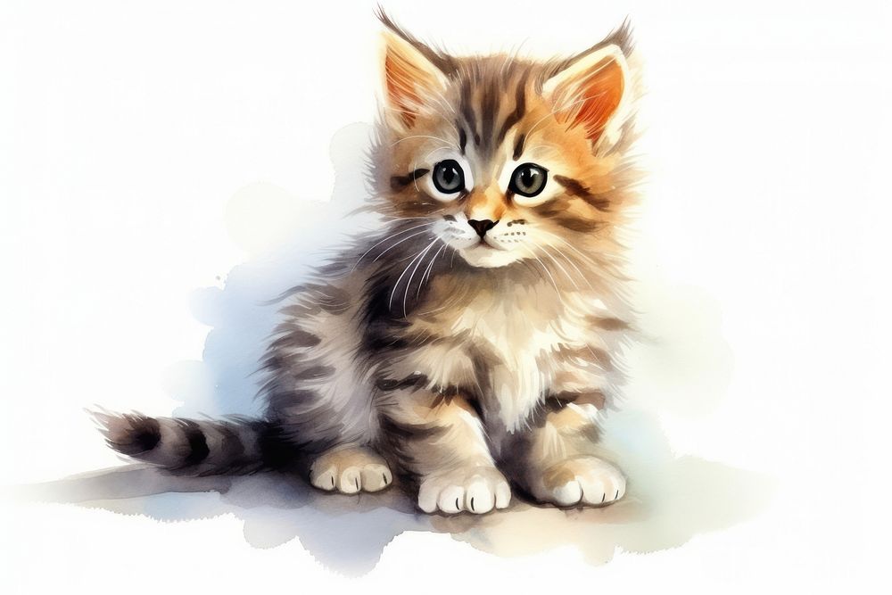 Kitten mammal animal pet. AI generated Image by rawpixel.