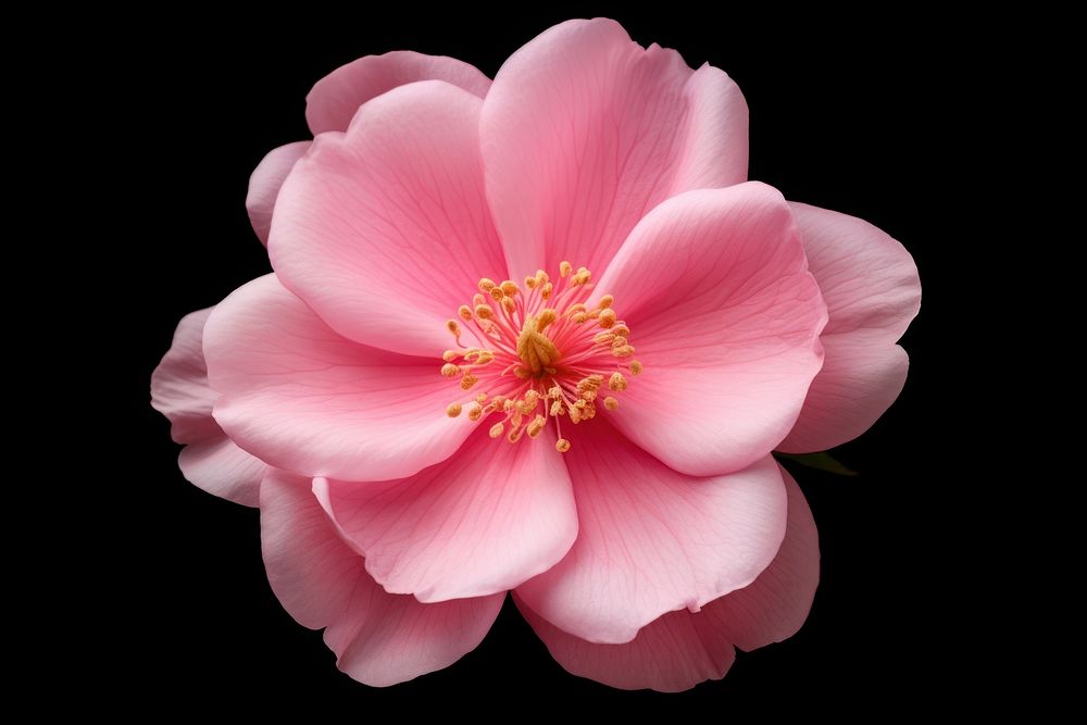Flower rose blossom pollen. AI generated Image by rawpixel.