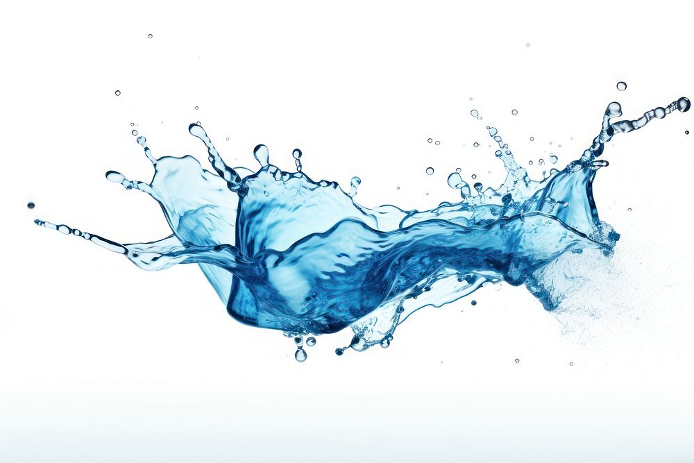 Backgrounds water blue white background. AI generated Image by rawpixel.