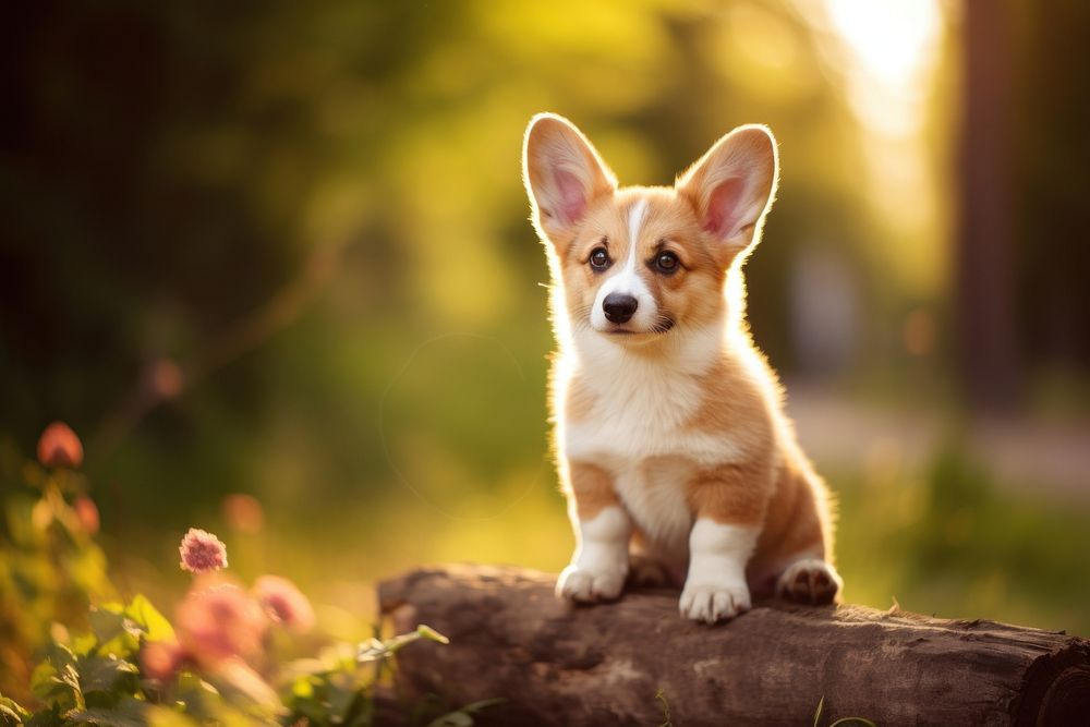 Puppy outdoors mammal animal. 