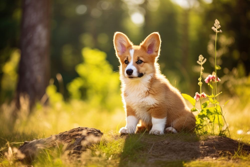 Outdoors puppy animal mammal. 