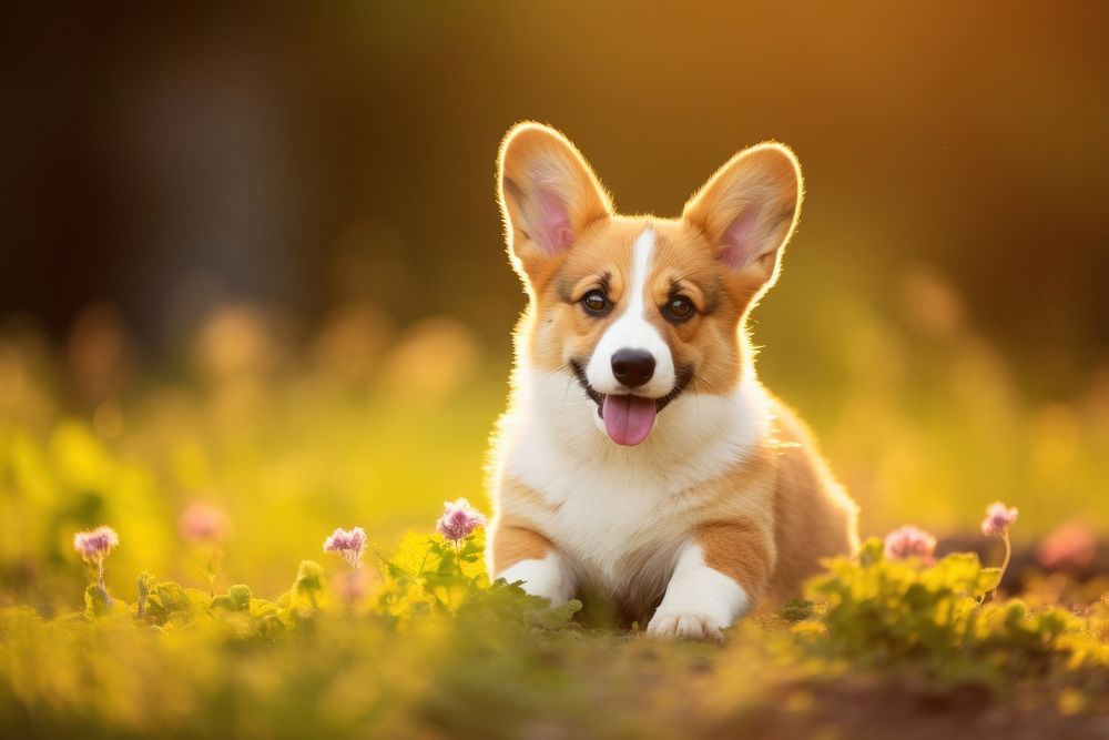 Outdoors puppy mammal animal. AI generated Image by rawpixel.