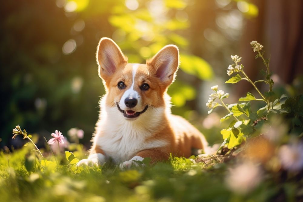 Outdoors puppy mammal animal. 