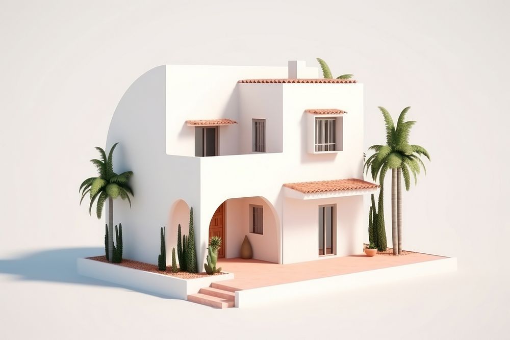 Casa architecture building house. AI generated Image by rawpixel.