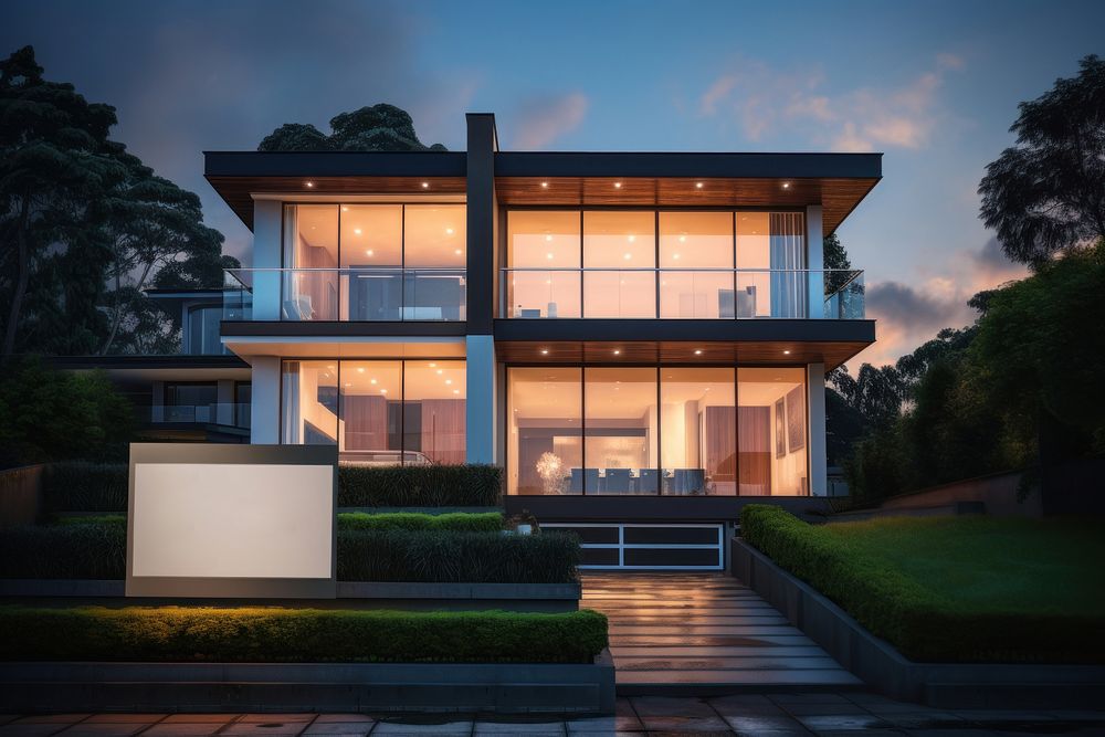 House architecture building outdoors. AI generated Image by rawpixel.