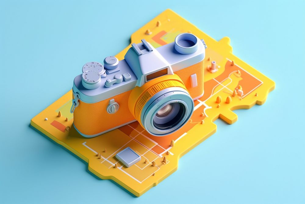 Camera toy electronics technology. AI generated Image by rawpixel.