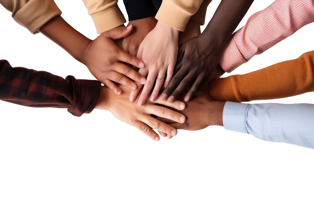 Hand cooperation teamwork unity. AI generated Image by rawpixel.
