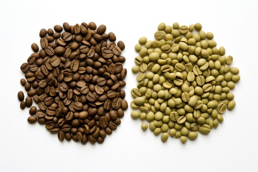 Coffee backgrounds roasted green. AI generated Image by rawpixel.