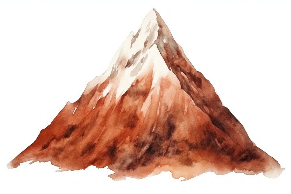 Mountain nature stratovolcano outdoors. AI generated Image by rawpixel.
