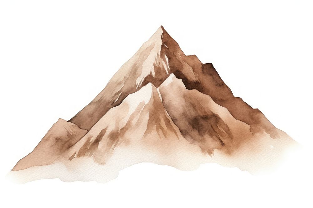 Mountain nature stratovolcano landscape. AI generated Image by rawpixel.