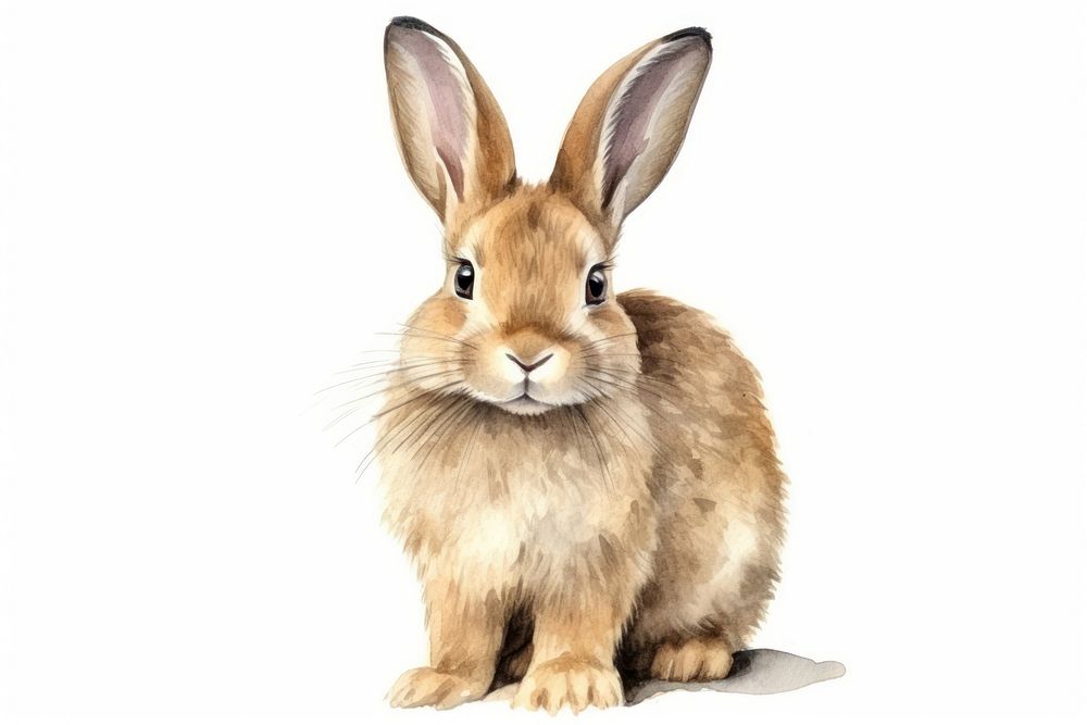 Mammal animal rodent rabbit. AI generated Image by rawpixel.