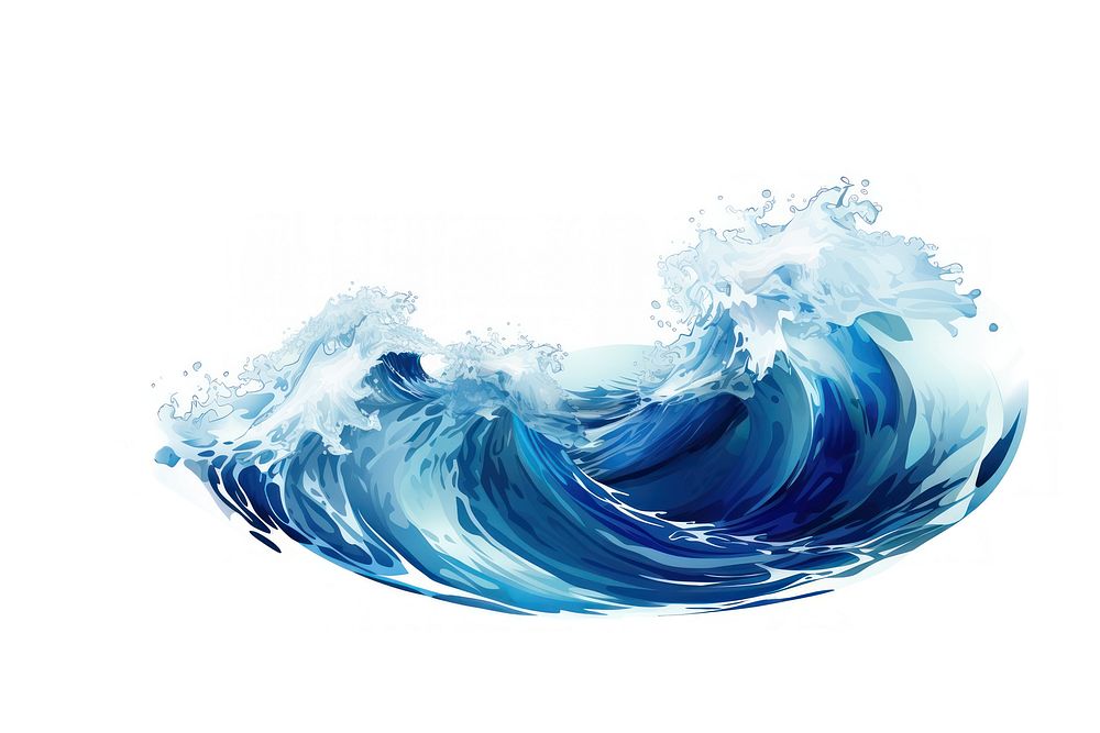 Ocean water wave sea. AI generated Image by rawpixel.