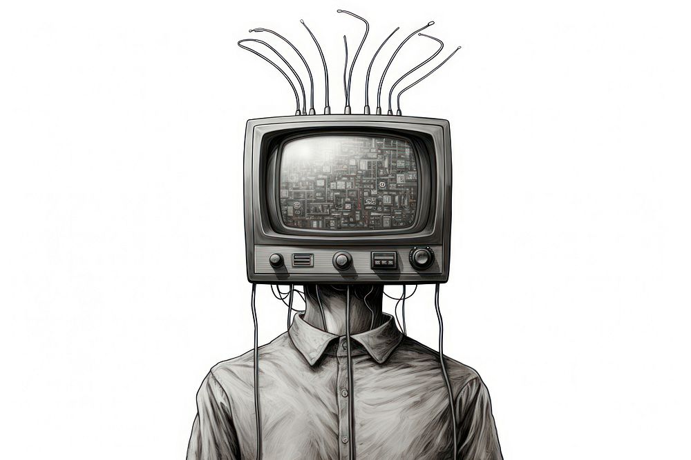 Television adult electronics technology. AI generated Image by rawpixel.