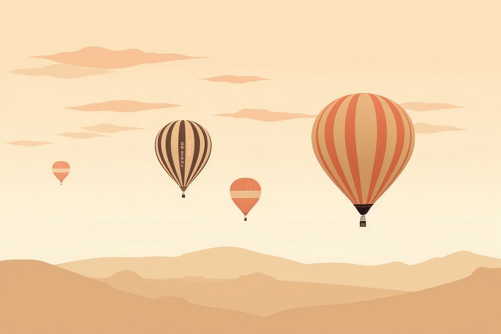 Balloon backgrounds aircraft vehicle. 