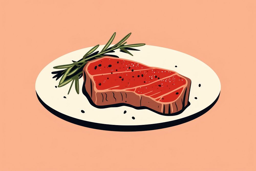 Steak food meat freshness. AI generated Image by rawpixel.