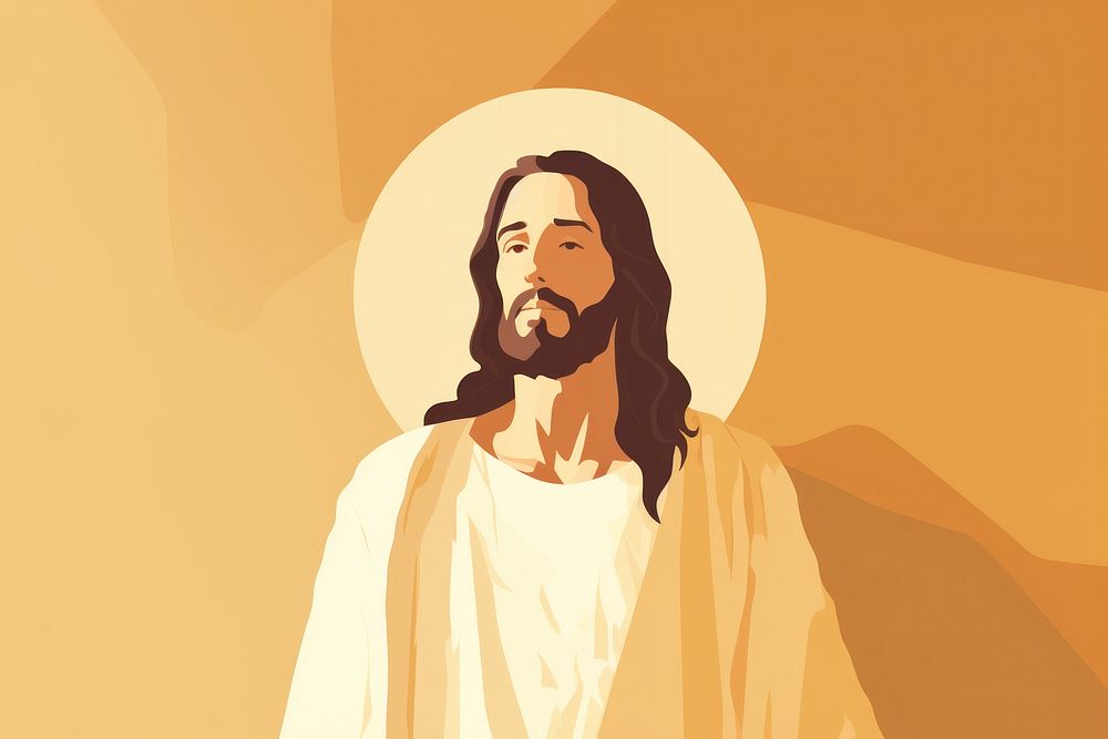 Adult spirituality catholicism illustrated. AI generated Image by rawpixel.