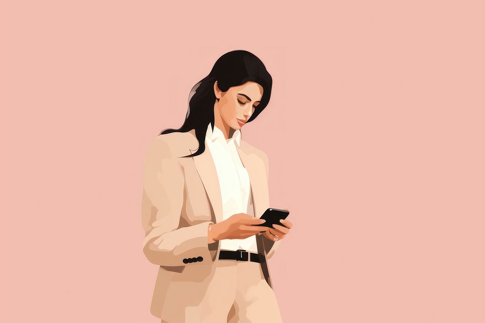 Looking adult women suit. AI generated Image by rawpixel.