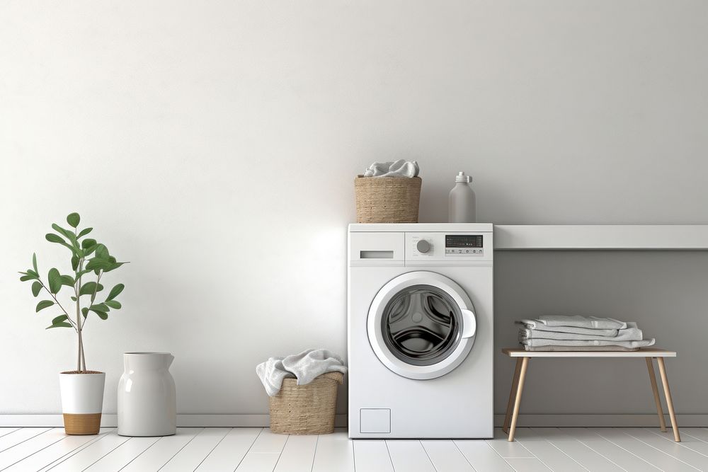 Laundry appliance dryer room. AI generated Image by rawpixel.