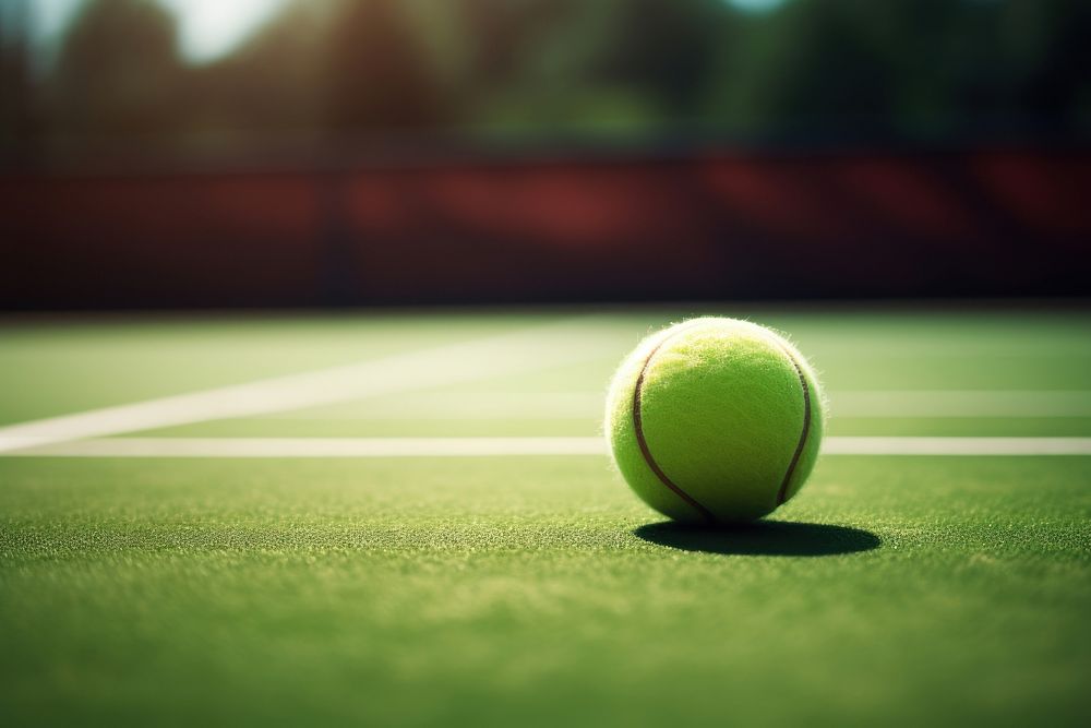 Tennis competition sphere sports. AI generated Image by rawpixel.