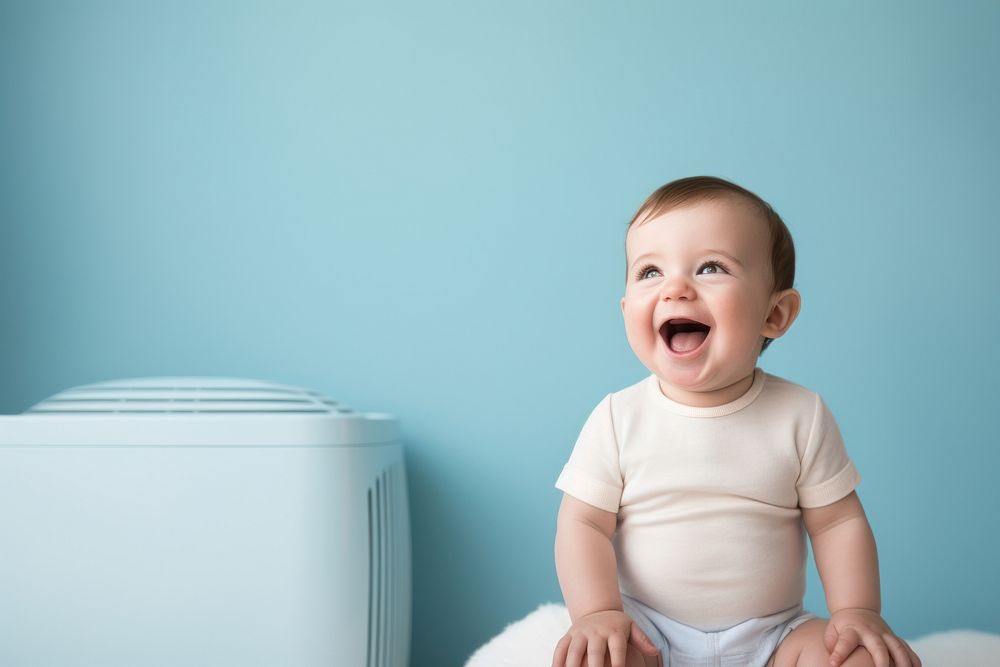 Baby happy beginnings happiness. AI generated Image by rawpixel.
