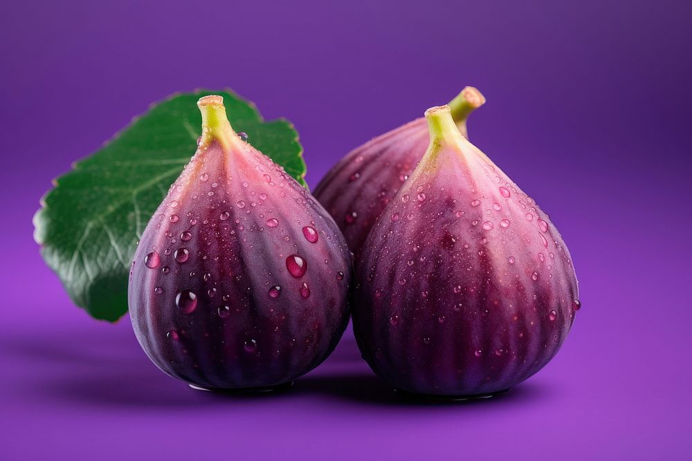 Purple fruit plant food. AI generated Image by rawpixel.