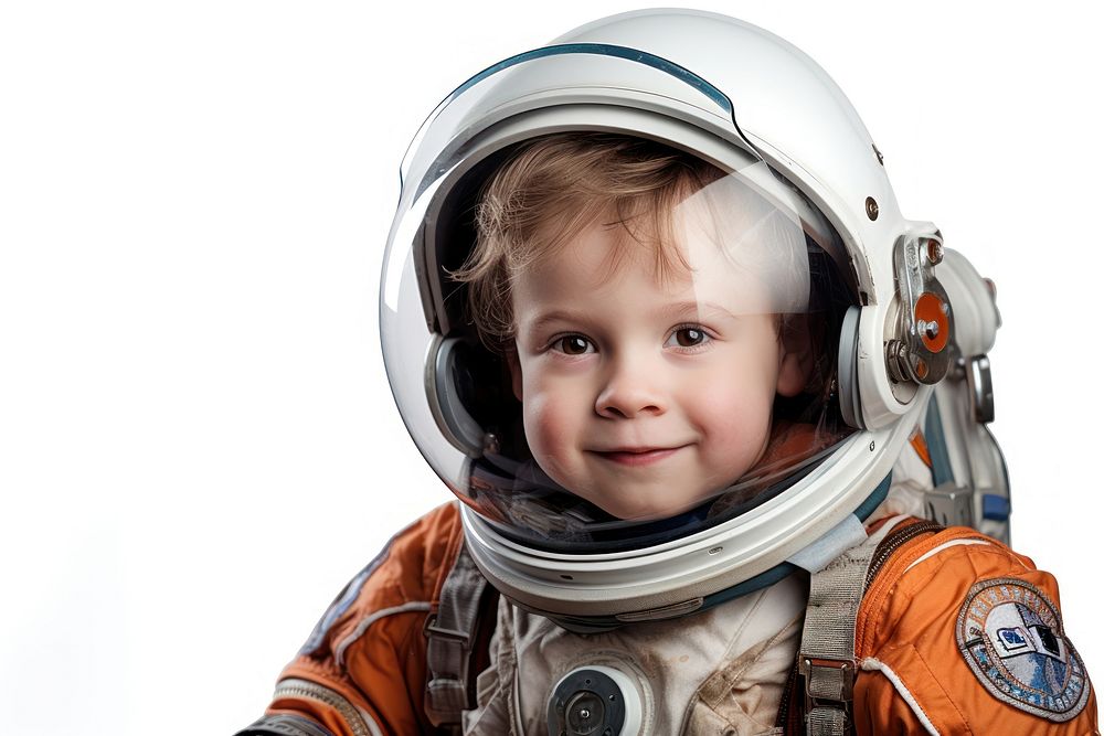 Astronaut helmet baby protection. AI generated Image by rawpixel.