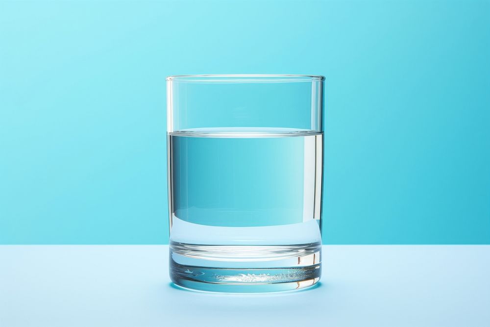 Glass bottle transparent refreshment. AI generated Image by rawpixel.