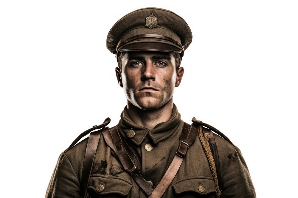 Portrait military soldier adult. AI generated Image by rawpixel.