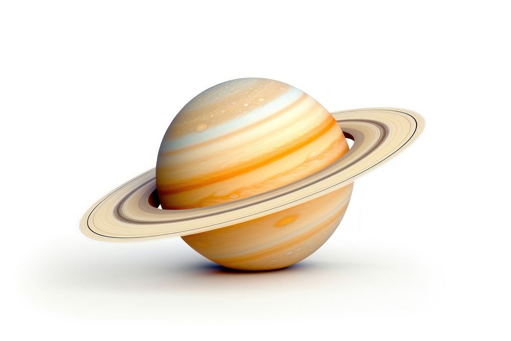 Planet space white background astronomy. 