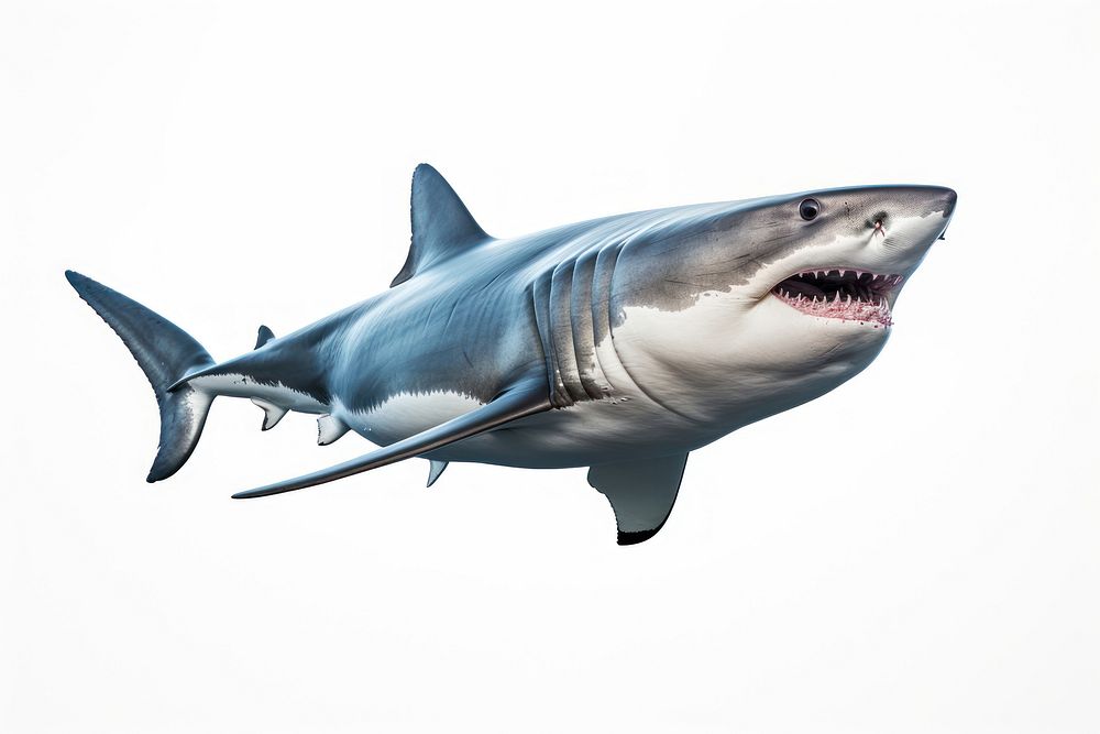 Shark animal fish aggression. AI generated Image by rawpixel.