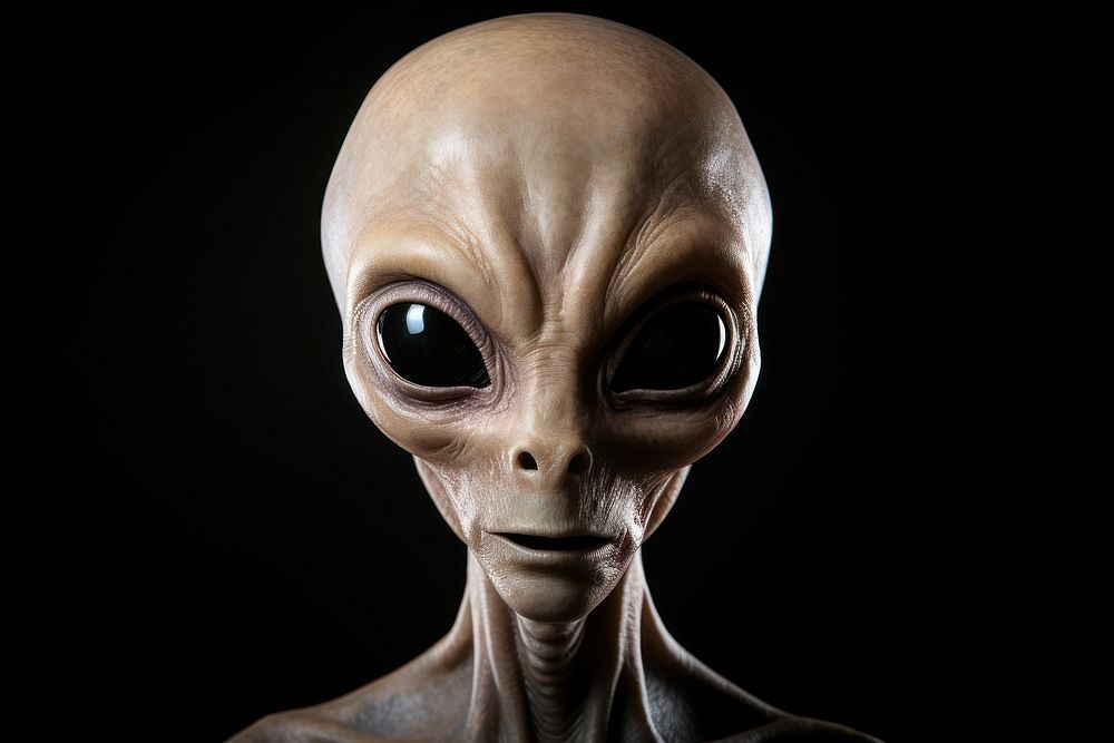 Portrait alien photo representation