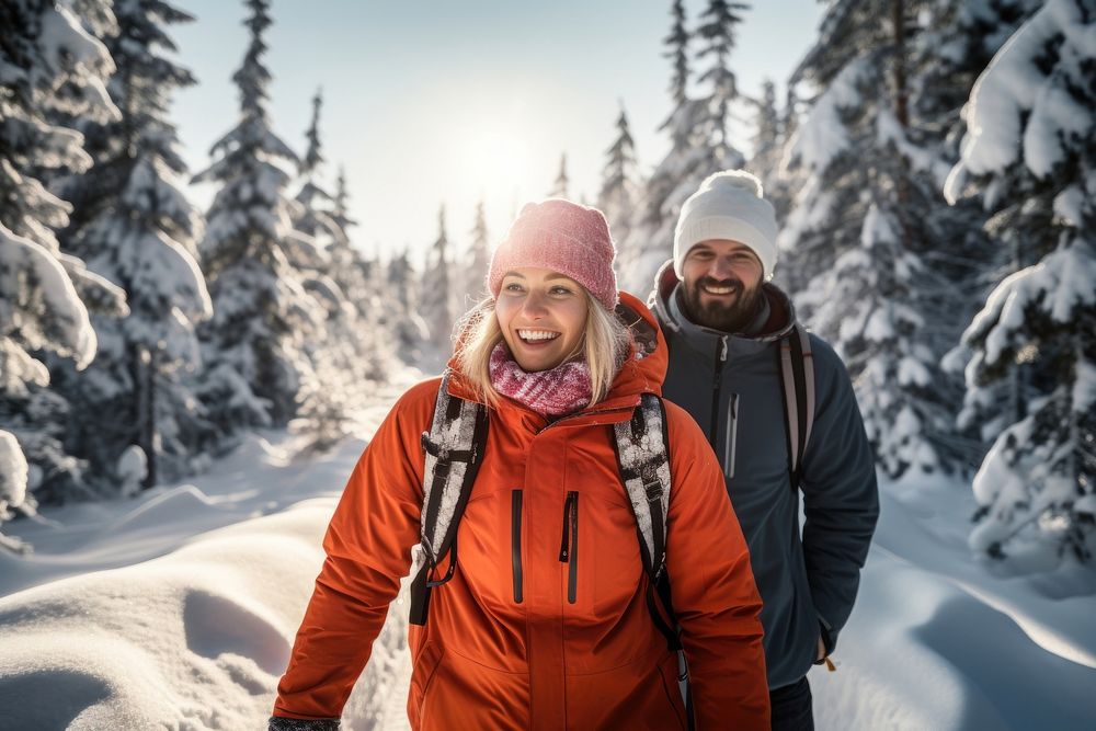 Snow recreation adventure outdoors. AI generated Image by rawpixel.