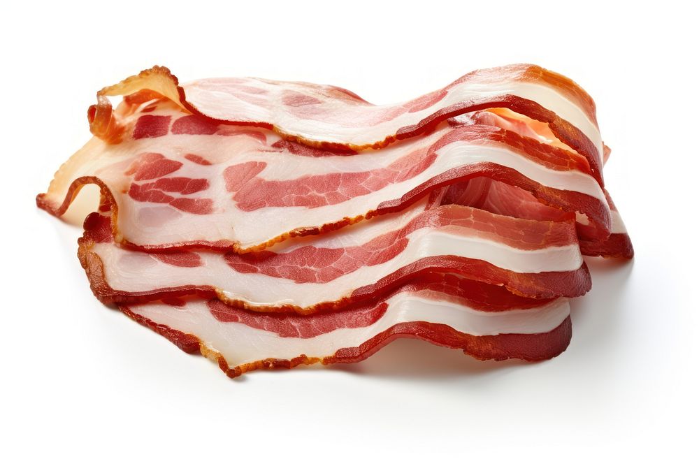 Pancetta bacon pork meat. AI generated Image by rawpixel.