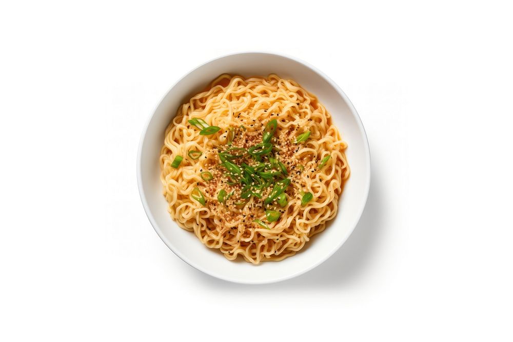 Spaghetti noodle pasta plate. AI generated Image by rawpixel.