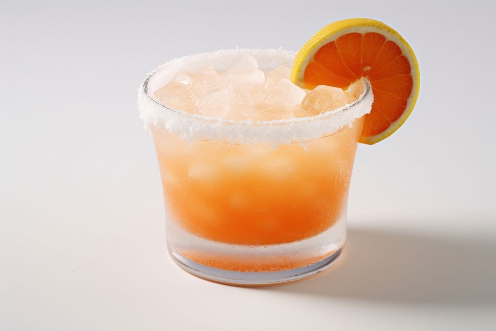 Salty dog cocktail drink fruit. AI generated Image by rawpixel.