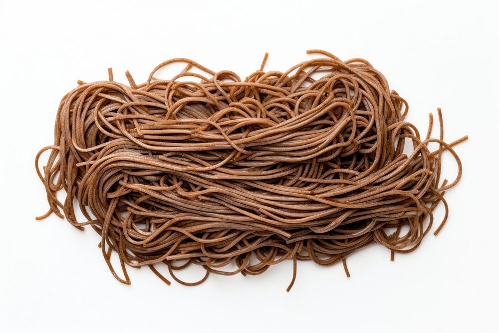 Noodle food white background vermicelli. AI generated Image by rawpixel.