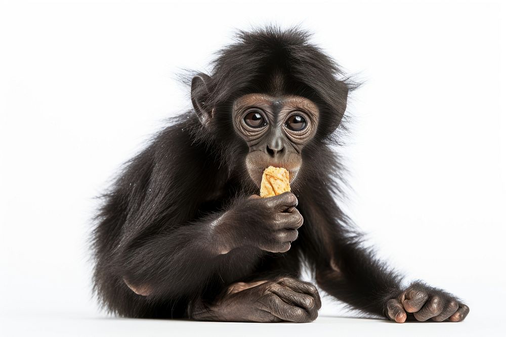 Spider Monkey monkey wildlife mammal. AI generated Image by rawpixel.