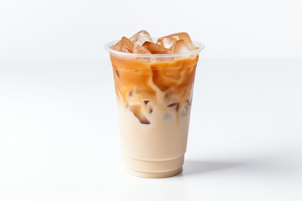 Dessert drink latte food. AI generated Image by rawpixel.