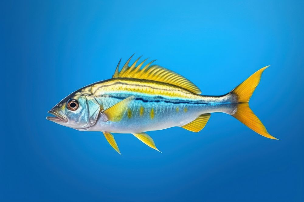 Fish animal sea underwater. AI generated Image by rawpixel.