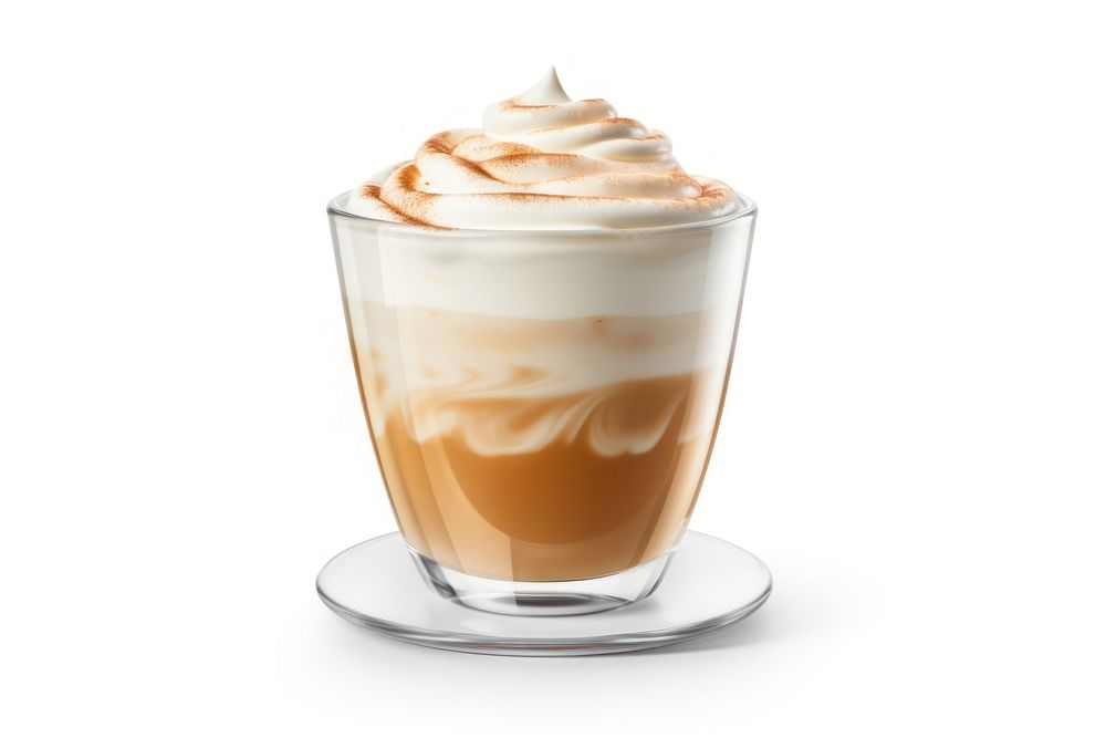 Latte cream dessert coffee. AI generated Image by rawpixel.