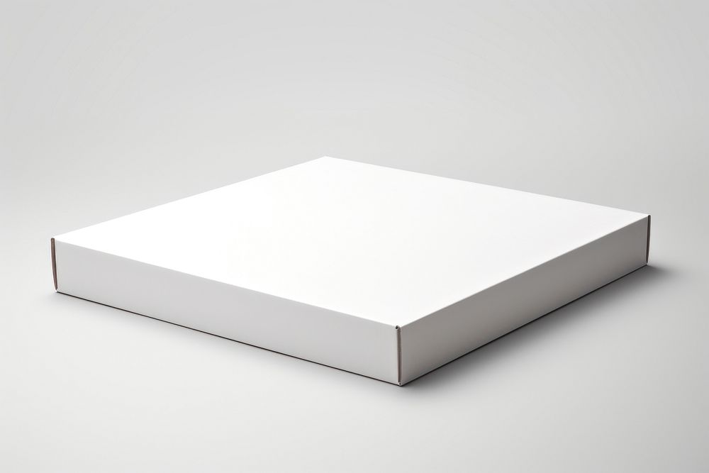 White box white background publication. 